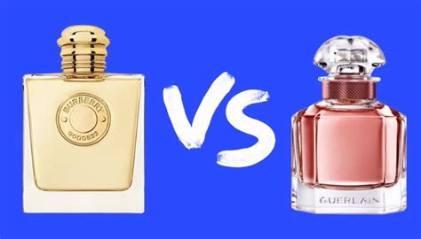 burberry gold vs goddess|burberry goddess vs mon guerlain.